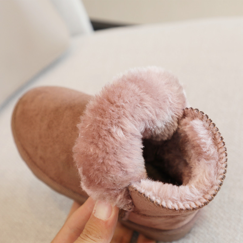 Čizmice do gležnja od nubuka, unisex za djecu 4–16 godina, ležerni stil (Gornji materijal: nubuk; Uzrast: 4–16 godina; Spol: unisex; Stil: ležerni)