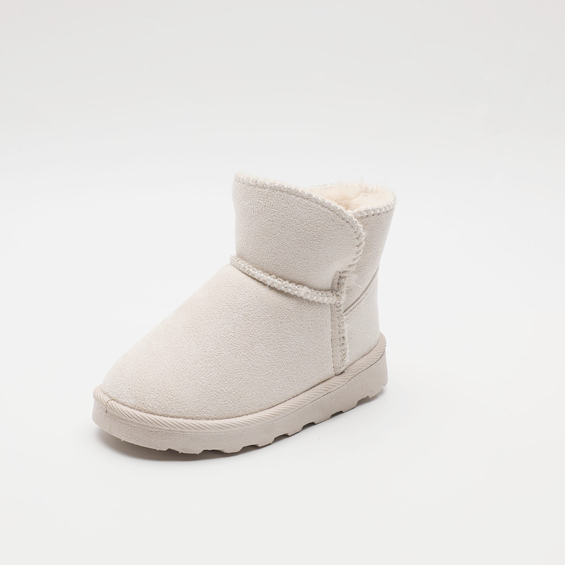 Čizmice do gležnja od nubuka, unisex za djecu 4–16 godina, ležerni stil (Gornji materijal: nubuk; Uzrast: 4–16 godina; Spol: unisex; Stil: ležerni)