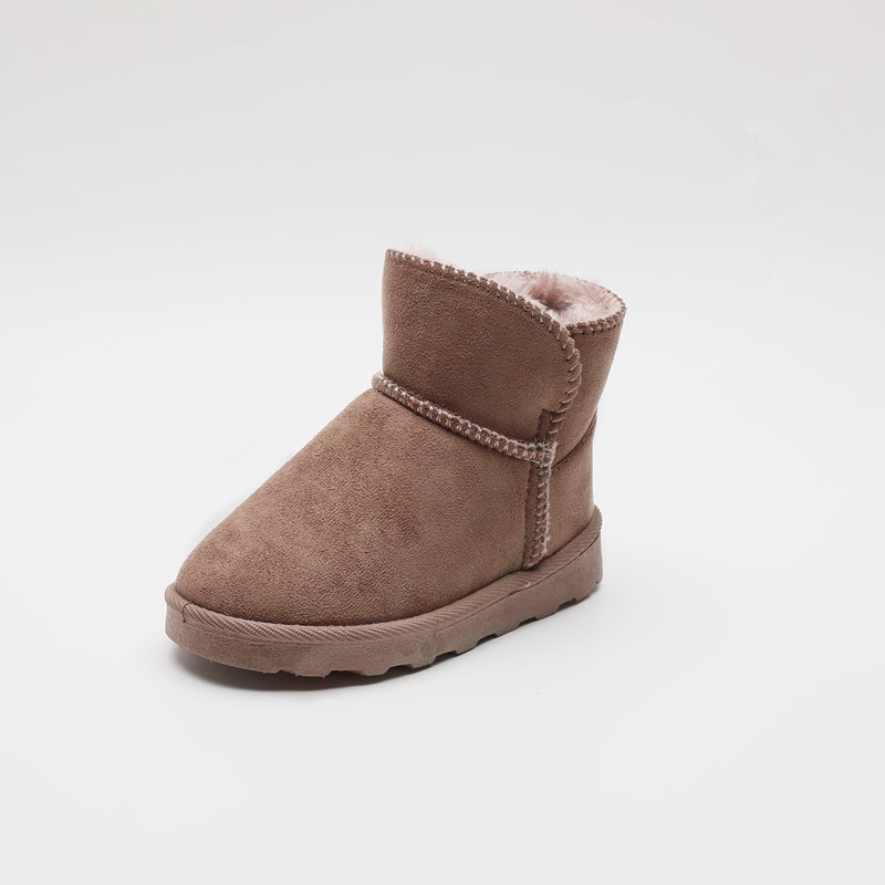 Čizmice do gležnja od nubuka, unisex za djecu 4–16 godina, ležerni stil (Gornji materijal: nubuk; Uzrast: 4–16 godina; Spol: unisex; Stil: ležerni)