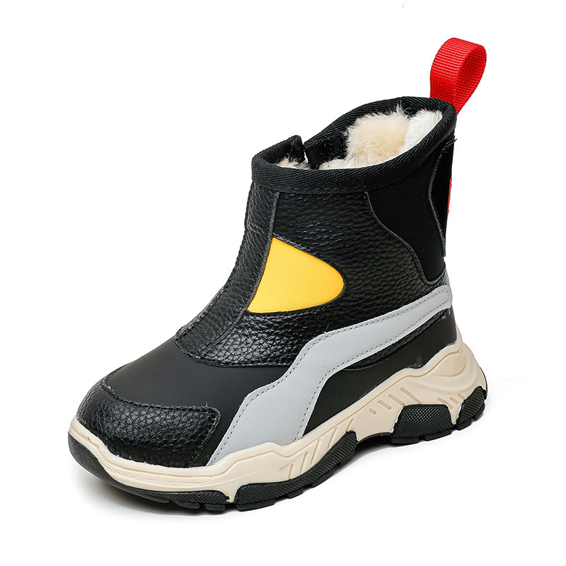 Dječje gležnjače od mikrovlaknastog kože, unisex, casual stil, za dob 4–16 godina.