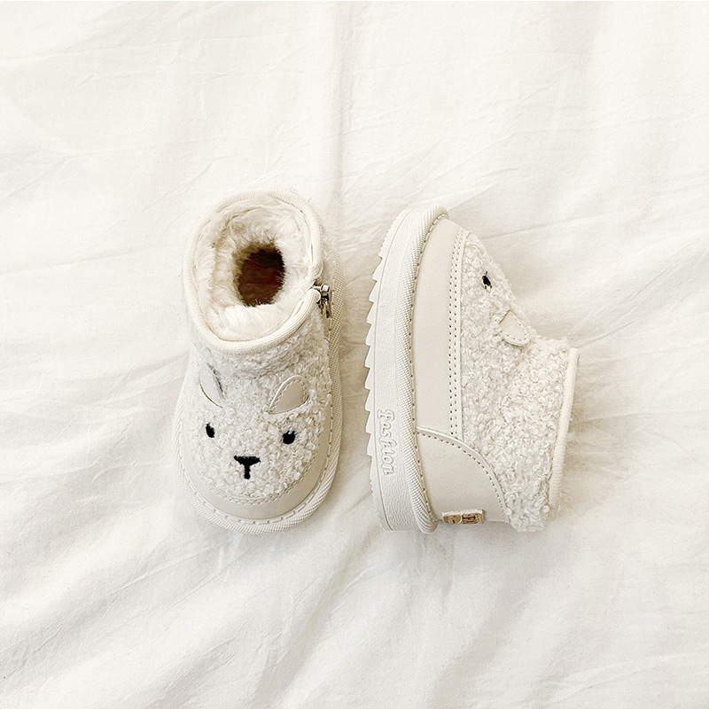 Zimske čizmice za bebe i djecu – tople unisex cipele u korejskom stilu, gležnjače