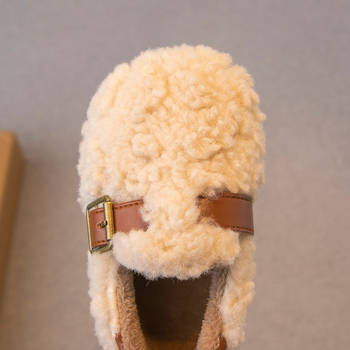 Little Magic Fairy Mao Mao detské topánky pre dievčatá, kórejský štýl, hornej materiál: Xishi velúr, podšívka: fleece-lined, podrážka: guma