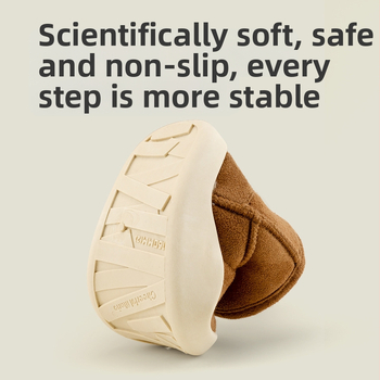 Happy Mary detské snehové čižmy – semišové vrchné, podrážka z TPR, unisex zimné čižmy pre deti 4–16 rokov