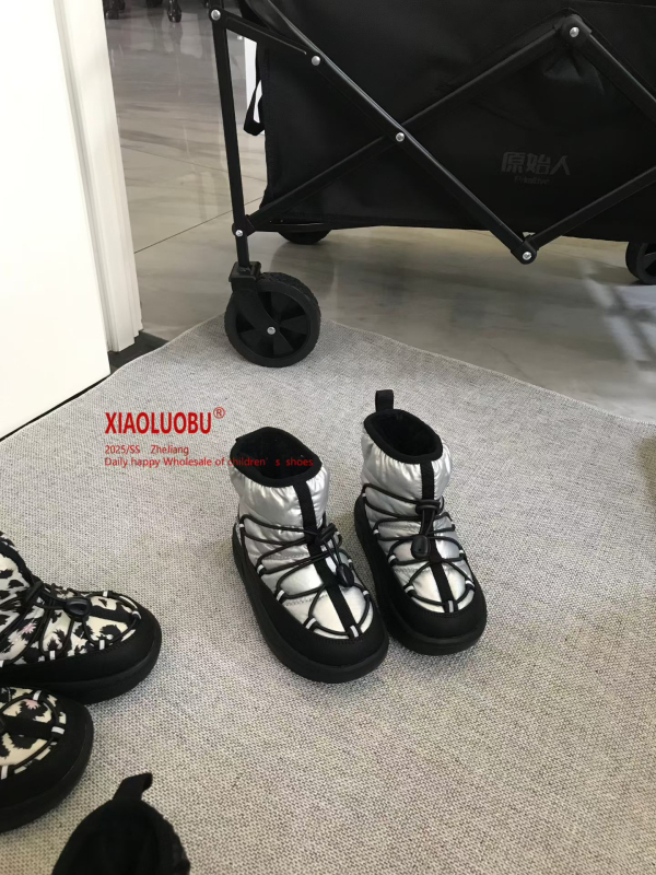 Dječje gležnjače – vodootporne, leopard uzorak, unisex, zima 2025
