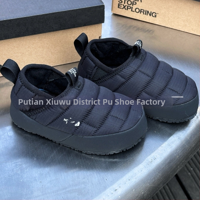 Zimné unisex slip-on topánky s teplou bavlnenou podšívkou, horná časť z velúru, protišmyková PVC podrážka, kórejský štýl, nízky podpätok