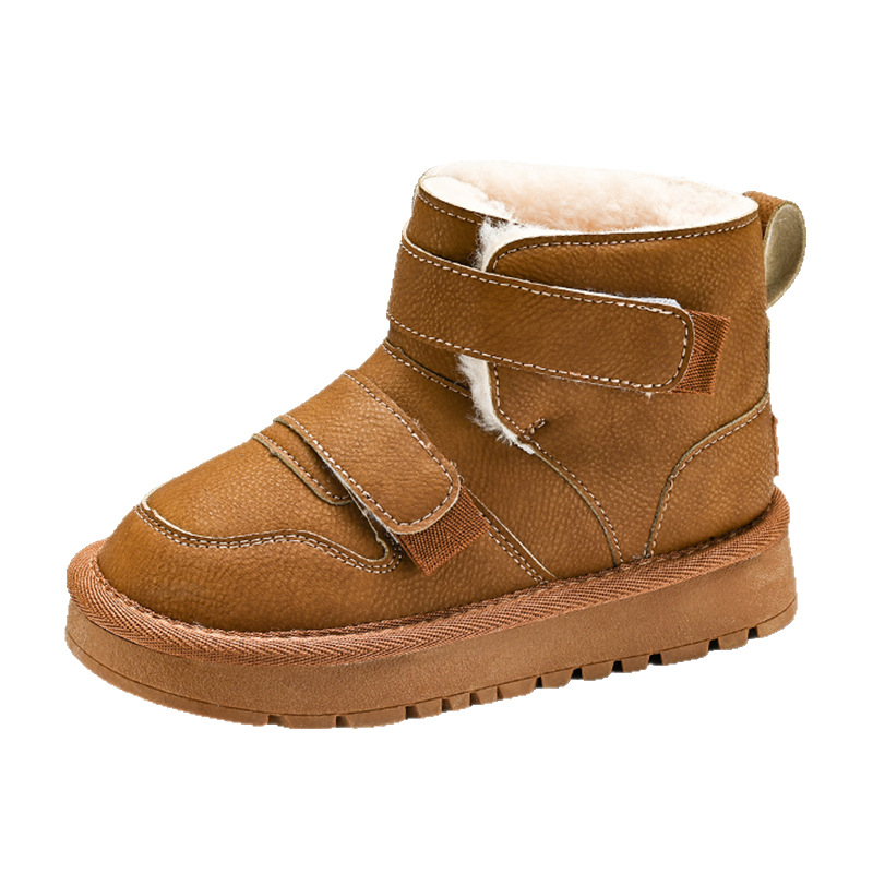 Detské členkové topánky s PU vrchnou časťou, unisex, casual štýl, vek 4–16 rokov