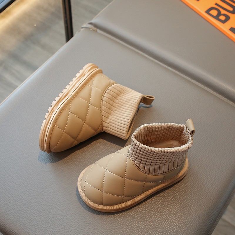 Gyerekek bokacsizmája, uniszex, felsőrész szintetikus bőrből, gumitalp, 1–6 éveseknek, tél/ősz