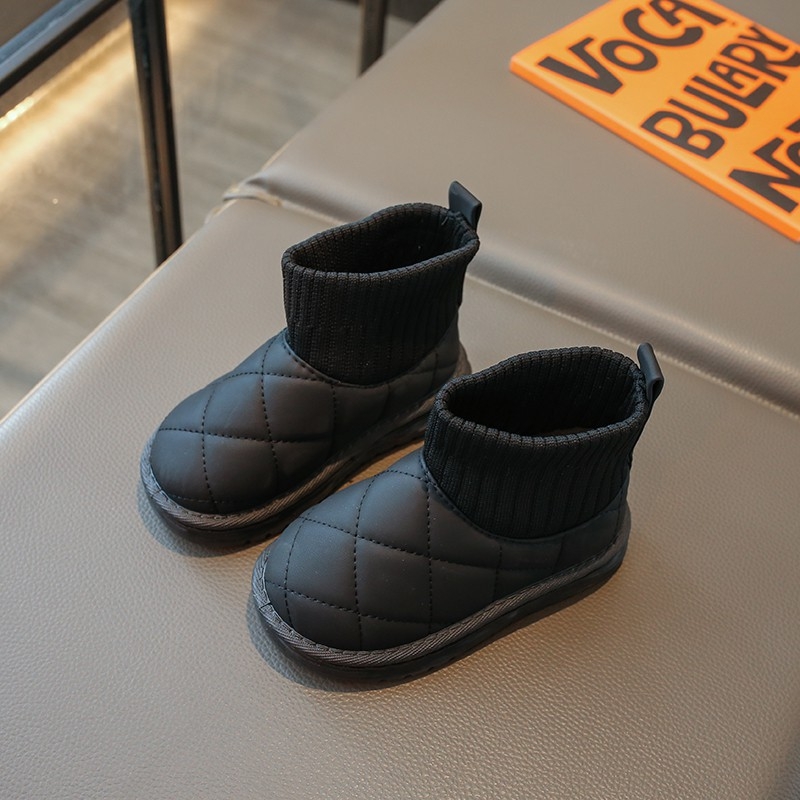 Gyerekek bokacsizmája, uniszex, felsőrész szintetikus bőrből, gumitalp, 1–6 éveseknek, tél/ősz