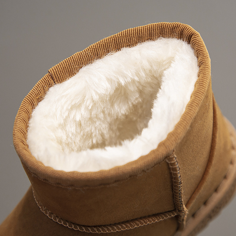 Uniszex gyerek bokacipő, műbőr felső rész, casual stílus, 4–6 éveseknek