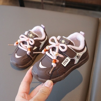 Dječje tenisice s fleeceom za zimu 2025, unisex za djecu 1-3 godine, korejskog stila Forrest Gump tenisice