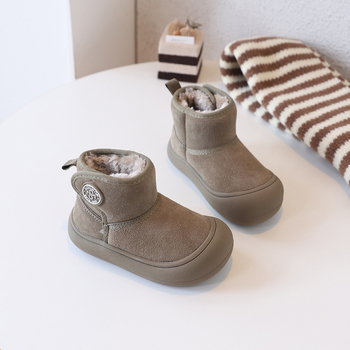 Dječje zimske čizme za snijeg s fleeceom, unisex, za dob 4–6 godina