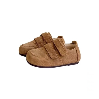 Dječje pamučne tenisice s flekso podstavom, debela gumena potplata, zatvaranje na Velcro, korejski stil