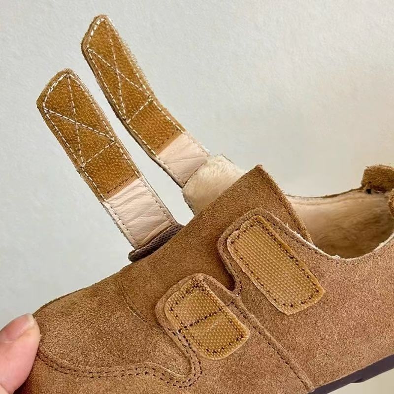 Dječje pamučne tenisice s flekso podstavom, debela gumena potplata, zatvaranje na Velcro, korejski stil