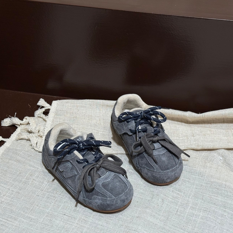 Dječje zimske pamučne tenisice, unisex, korejskog stila trening tenisice sa Velcro zatvaračem, topla fleece podstava