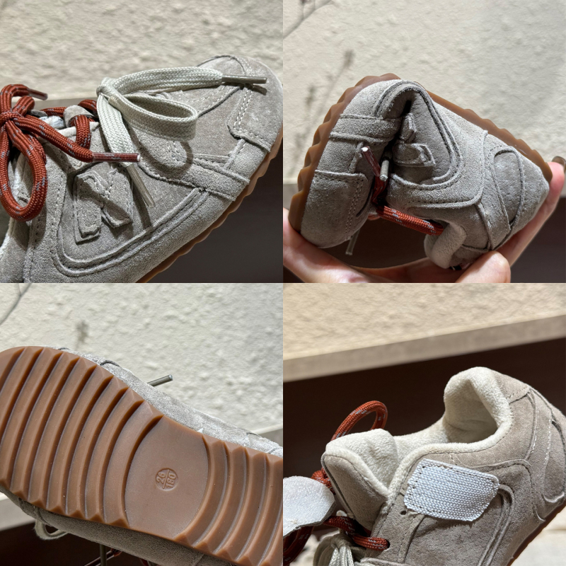 Dječje zimske pamučne tenisice, unisex, korejskog stila trening tenisice sa Velcro zatvaračem, topla fleece podstava