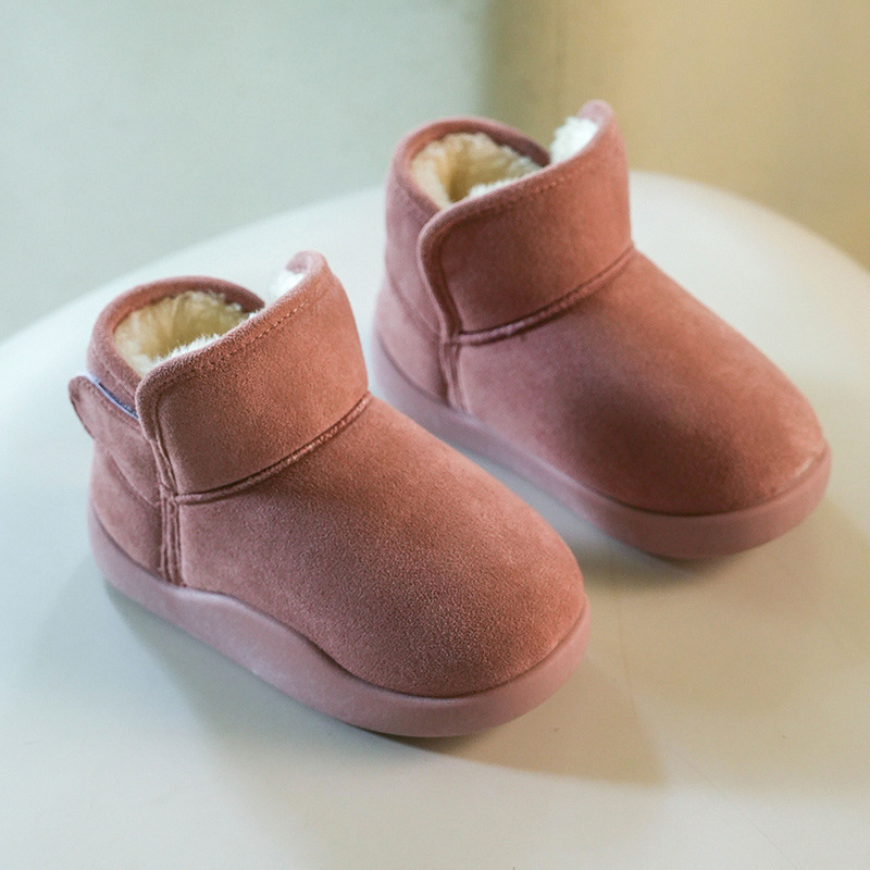 Čizme za snijeg s flis podstavom, unisex zimske gležnjače s debelim potplatom