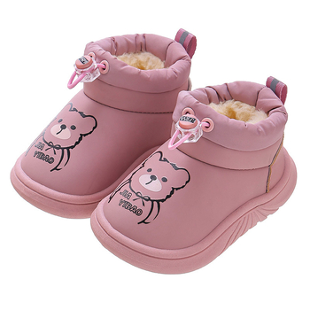 Dječje zimske čizme za snijeg, vodootporne, s fleec podstavom, unisex, niskog kroja