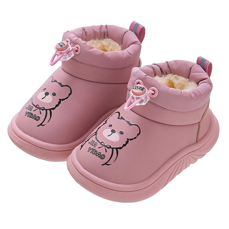 Dječje zimske čizme za snijeg, vodootporne, s fleec podstavom, unisex, niskog kroja