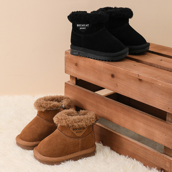 Unisex gležnjače s krznenim gornjim dijelom za djecu 1–6 godina, ležerni stil (Unisex; krzneni gornji dio; 1–6 godina; ležerni stil)