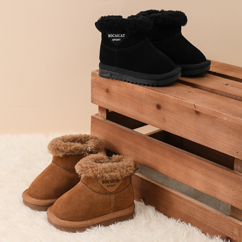 Unisex gležnjače s krznenim gornjim dijelom za djecu 1–6 godina, ležerni stil (Unisex; krzneni gornji dio; 1–6 godina; ležerni stil)