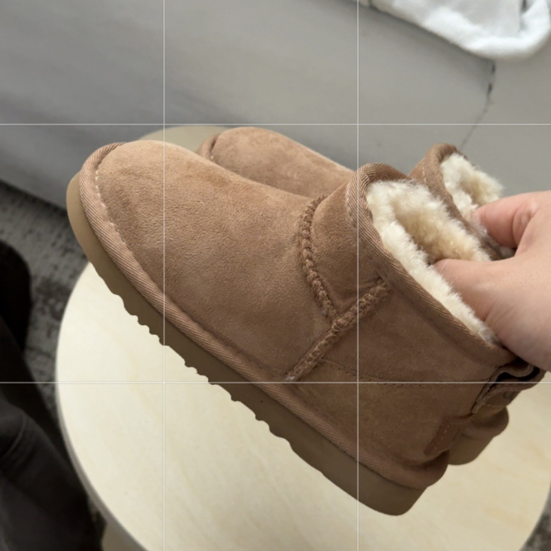 Gyerekeknek szóló bokacsizma, felső része szőrme integrált, EVA talp, uniszex, 4–12 évesek, téli 2025 kiadás