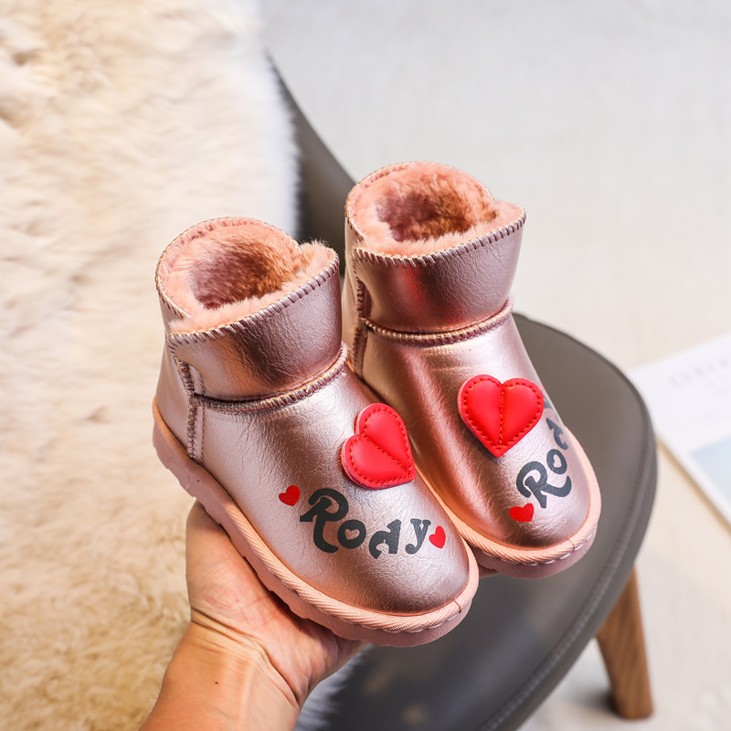 Lányoknak való bokacipő, velúr felső, egyszerű stílus, 4–16 éveseknek