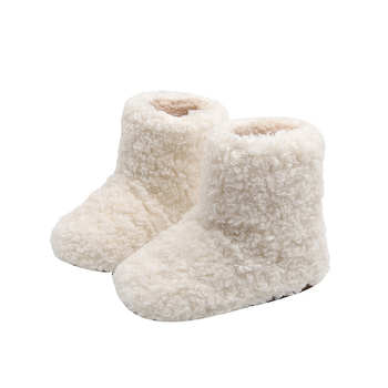 Mergaitėms snieginiai batai su fliso pamušalu, velūrinis viršus, gumos padas, amžiaus intervalas 4–12 metų