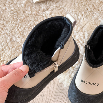 Unisex vaikiški mikropluošto odos kulkšnies batai žiemai, amžius 1–6 metų, kasdienio stiliaus