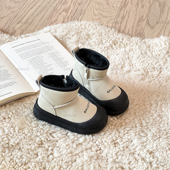 Unisex vaikiški mikropluošto odos kulkšnies batai žiemai, amžius 1–6 metų, kasdienio stiliaus