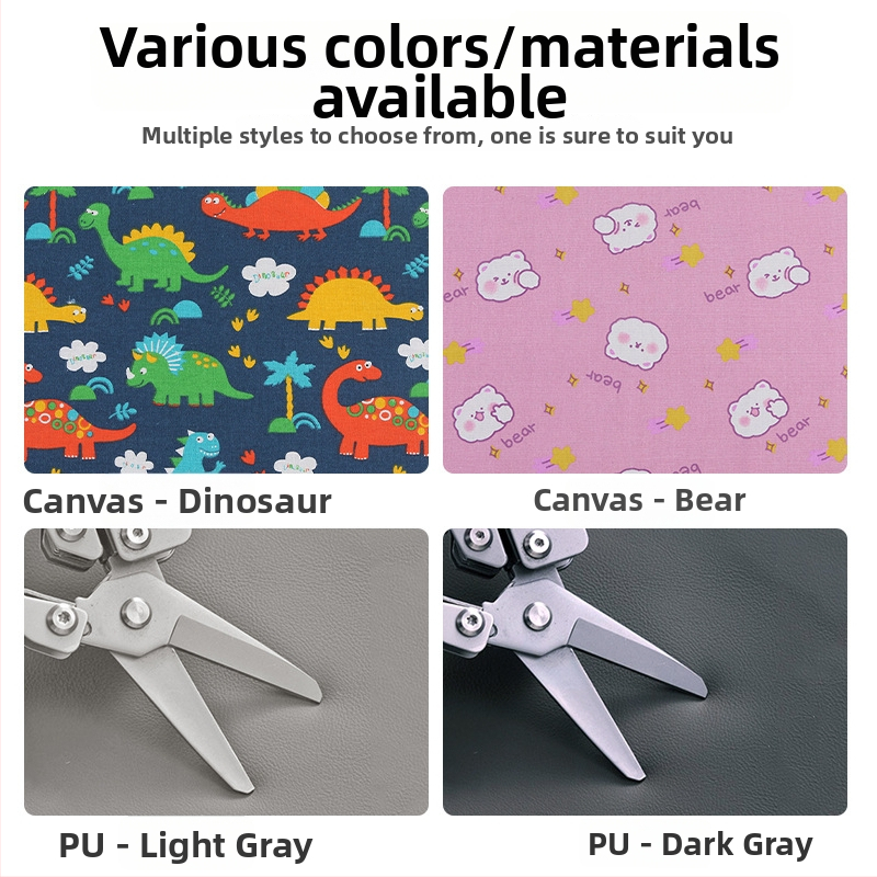 Detská sedačková podložka s výškovým zvýšením, plátenný materiál, pena, karikatúrny štýl