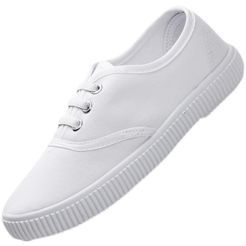 Dječje slip-on tenisice od platna, unutarnja upotreba, niski gornji dio, gumeni potplat, korejski stil, za uzrast 1–3 godine
