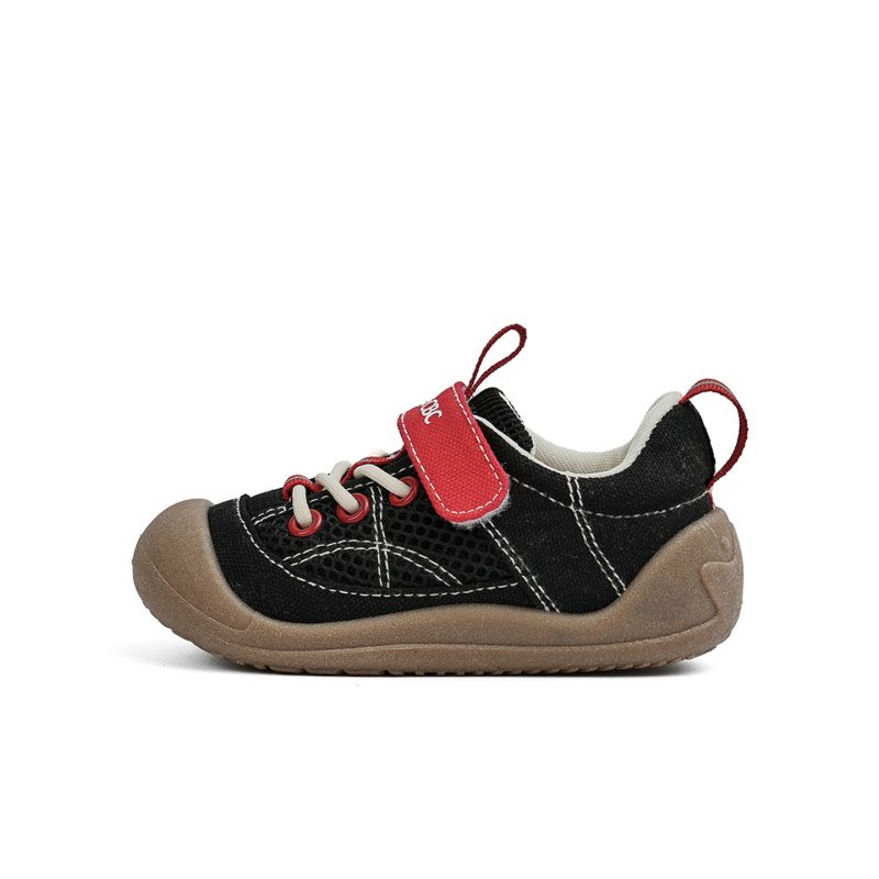 Unisex tenisice s Velcro kopčanjem – prozračne i upijaju znoj; gornji dio: twill canvas i prilagođena tkanina; potplat: TPR guma i plastično dno; ulošak: inženirski debeli ulošci