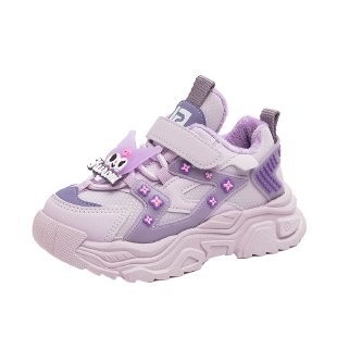 Dječje tenisice chunky stil dad shoes s flecom podstavom, lagane, prozračne, za zimu 2024, unisex