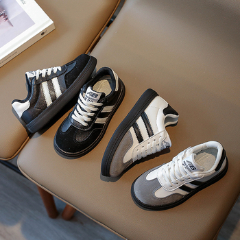 Dječje casual tenisice – jesen 2025, mekana potplata, gornji dio od mrežaste tkanine, niski profil, unisex retro školski stil