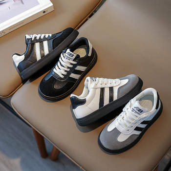 Dječje casual tenisice – jesen 2025, mekana potplata, gornji dio od mrežaste tkanine, niski profil, unisex retro školski stil