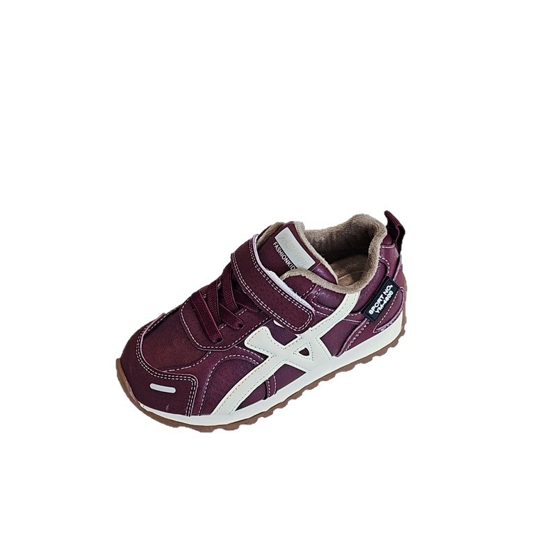 9362 Dječje zimske tenisice 2025, unisex, s Velcro zatvaračem, fleece podstava, svakodnevno nošenje