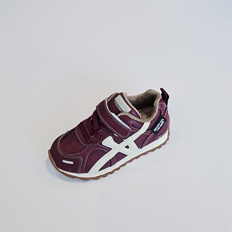 9362 Dječje zimske tenisice 2025, unisex, s Velcro zatvaračem, fleece podstava, svakodnevno nošenje