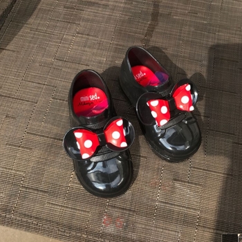 Mini Sed dječje cipele s PVC platformom i mašnicom – proljeće-ljeto