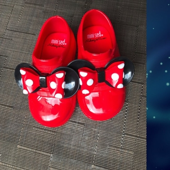 Mini Sed dječje cipele s PVC platformom i mašnicom – proljeće-ljeto