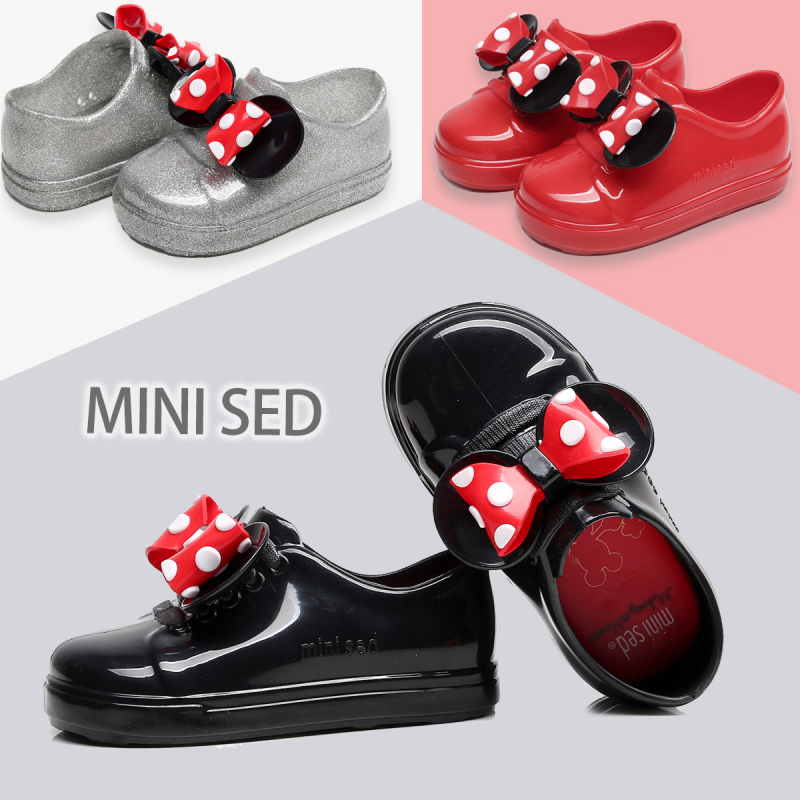 Mini Sed dječje cipele s PVC platformom i mašnicom – proljeće-ljeto