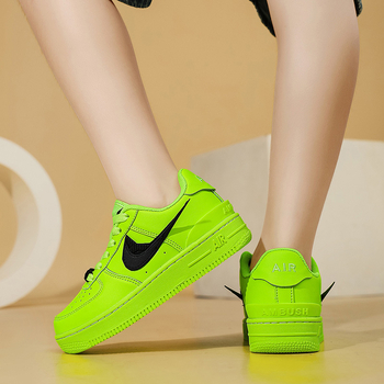 Dječje tenisice s debelim potplatom, kožni gornji dio, lagane, protuklizne, tekstilni ulošak