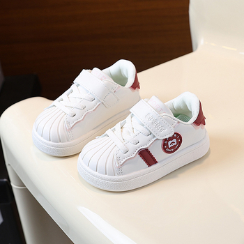 Dječje tenisice Shell Toe s Velcro kopčom, Forrest Gump stil, niski vrh, prozračne i vodootporne, za djecu, proljeće–jesen 2025