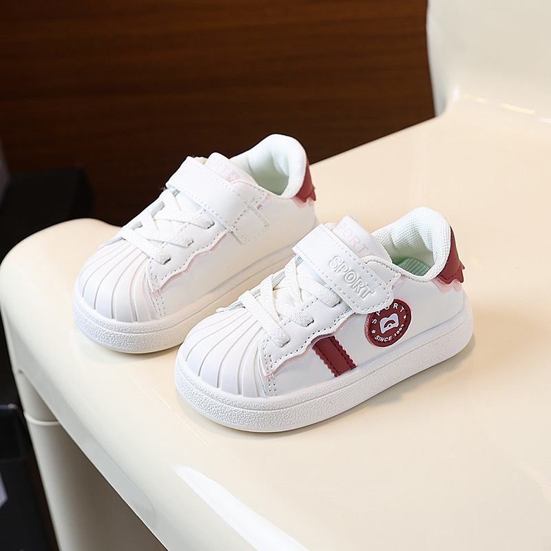 Dječje tenisice Shell Toe s Velcro kopčom, Forrest Gump stil, niski vrh, prozračne i vodootporne, za djecu, proljeće–jesen 2025