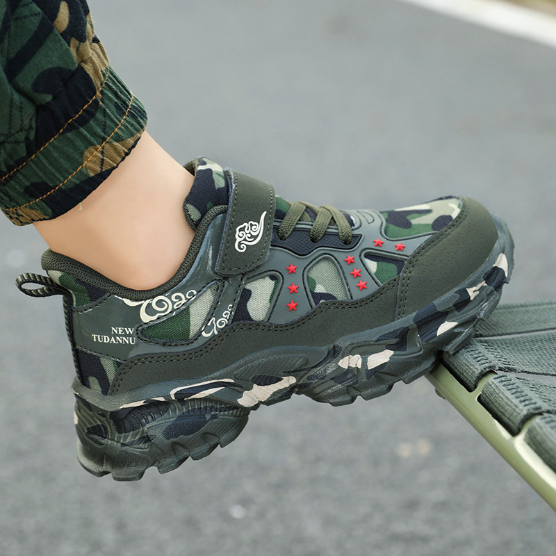 Детски маратонки за бягане Tudano - за деца на възраст 7–12 години, горна част с висока устойчивост на лющене и хидролиза