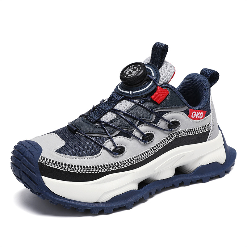 Pantofi sport pentru copii pentru alergare, cu partea superioară din piele sintetică, rezistenți la uzură și absorbție a șocurilor, talpă EVA, pentru 7-16 ani, unisex