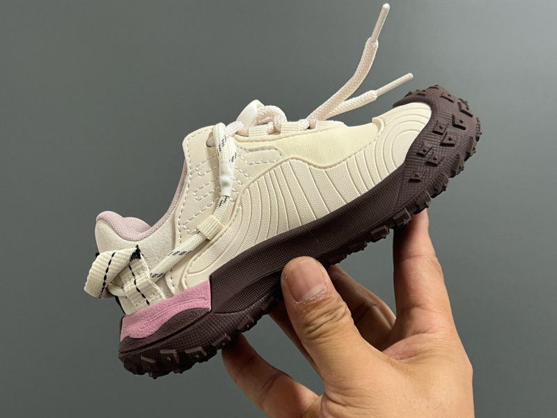 Adidați de drumeție pentru copii, partea superioară din pânză, închidere Velcro, talpă EVA — ușoare, antiderapante, pentru copii 4–12 ani