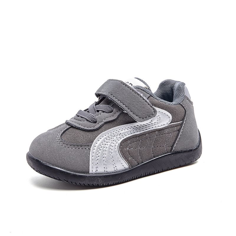 Pantofi copii Forrest Gump, respirabili, ușori, închidere Velcro, PU partea superioară, talpă PVC