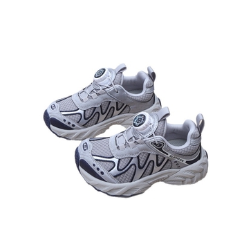 Pantofi pentru copii Dad Shoes – Cataramă rotativă, aerisiți și ușori, partea superioară Microfibră, talpă EVA, pentru vârste 7–16 ani