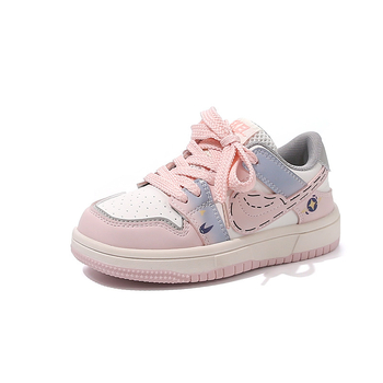 Pantofi sport pentru copii, alergare, închidere Velcro, din piele artificială respirabilă, talpă din cauciuc antiderapant, unisex, 4–16 ani, primăvară-vară-toamnă