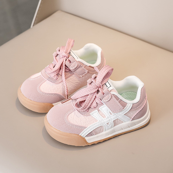 Detské tenisky s Velcro, unisex, nízky strih, vrchný materiál z mikrovlákna, gumová podrážka